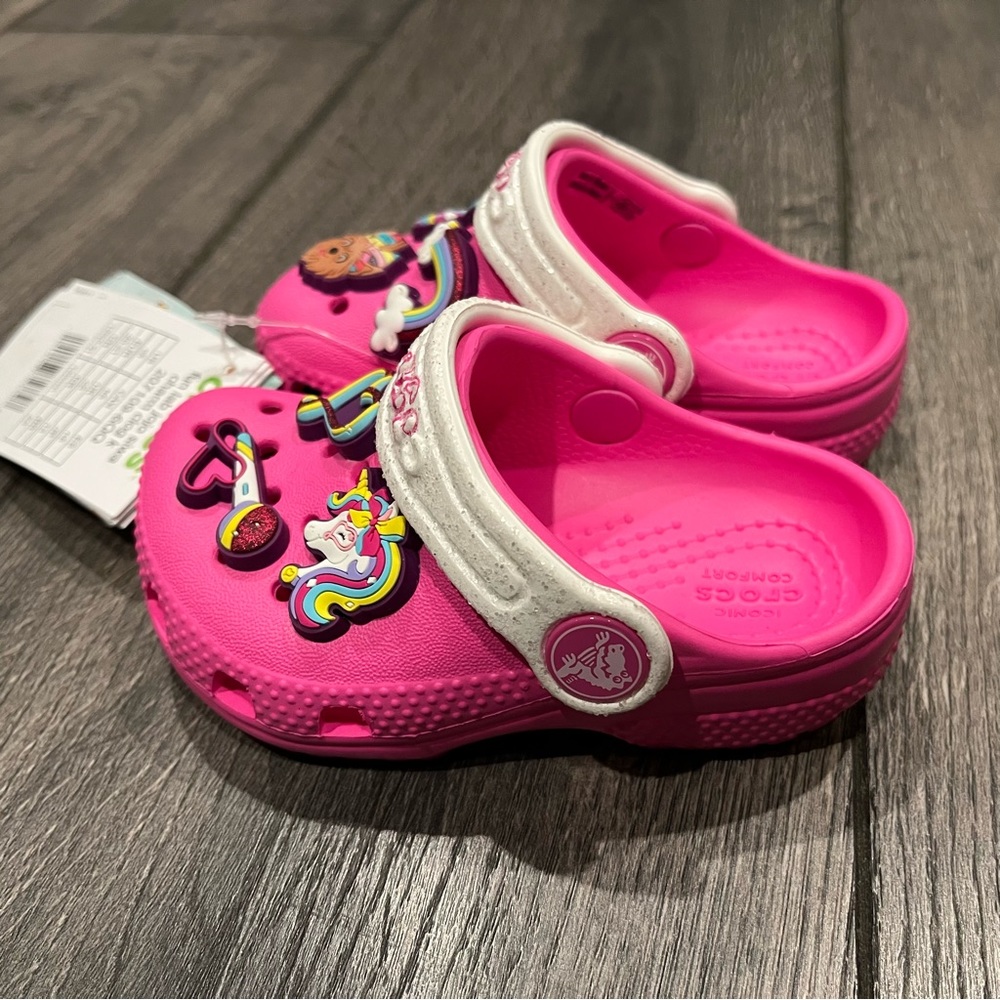 Black Friday sales!!!Jojo Siwa Crocs Clogs Shoes - Picture 2 of 5